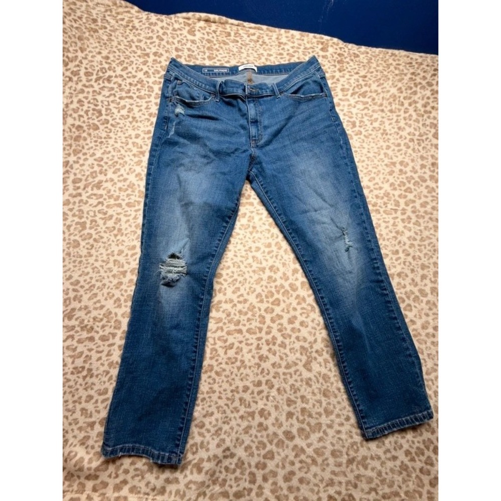 Sonoma Goods for Life Distressed Girlfriend Jeans – Size 14